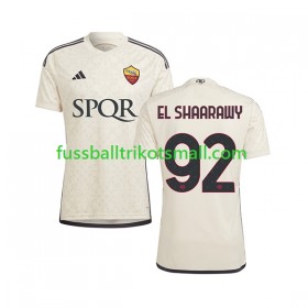 Fußballtrikots AS Rom El Shaarawy 92 2023-2024 Kurzarm Auswärts-trikot kaufen